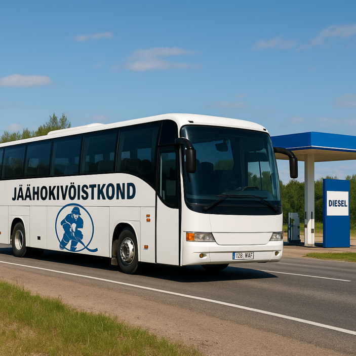 Eesti Jäähoki Võistkondade Reisiplaanid: Diisli Hind ja Tanklad Teel